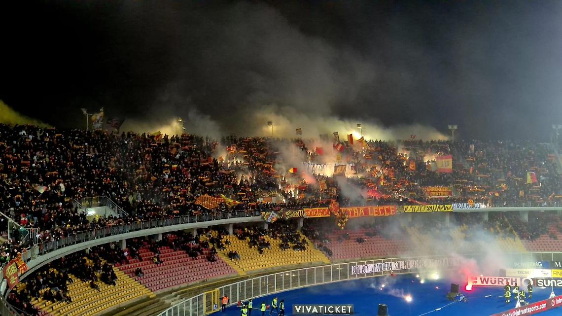 I tifosi del Lecce