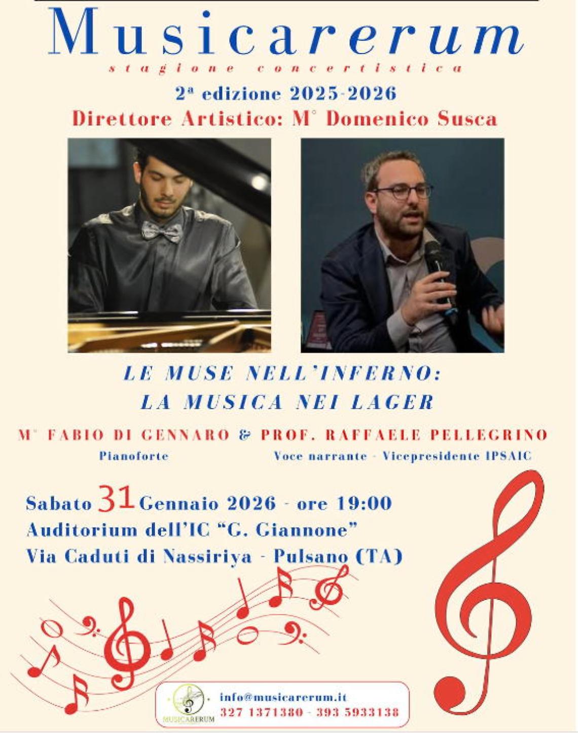 La locandina dell'evento