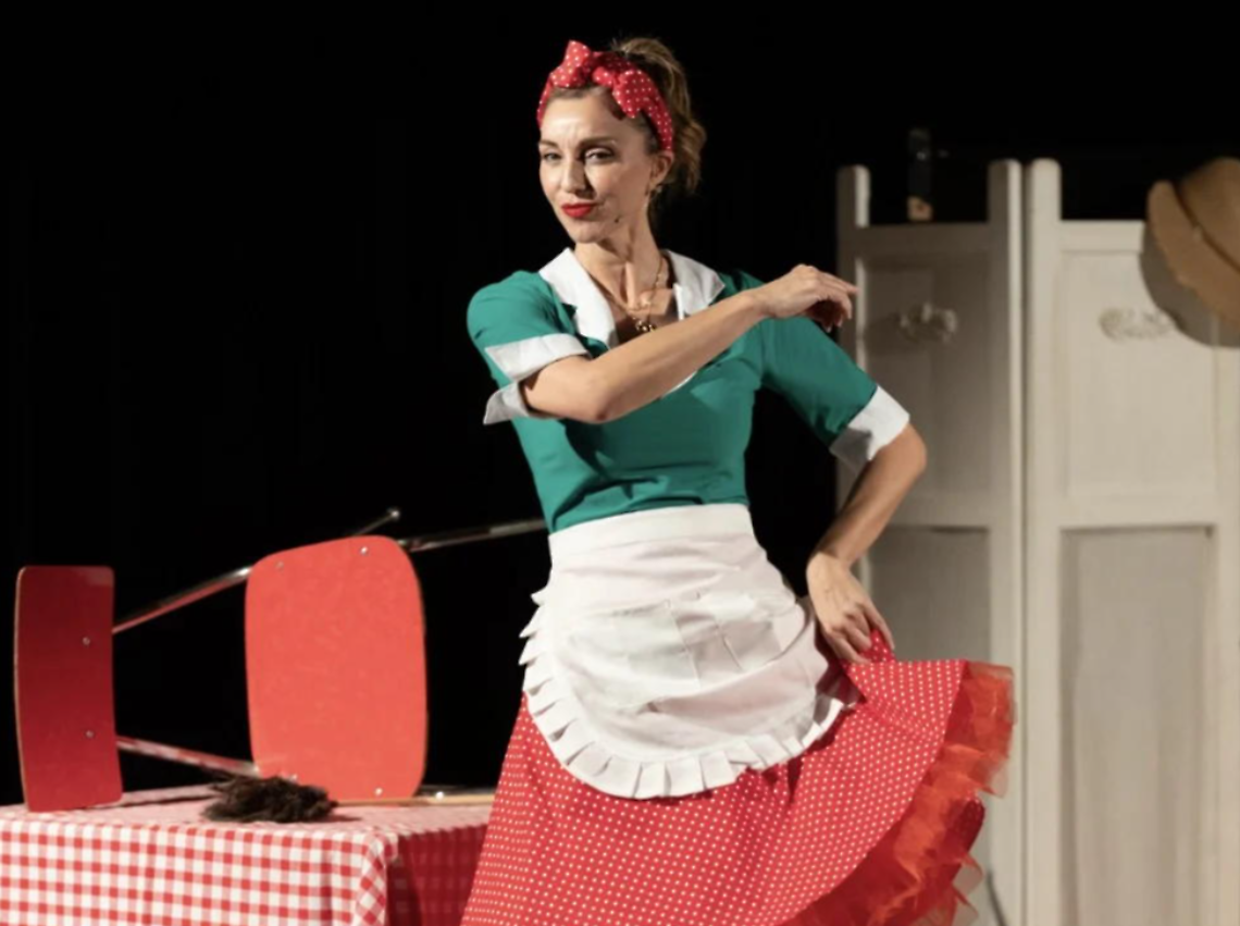 Manila Barbati in una foto di scena