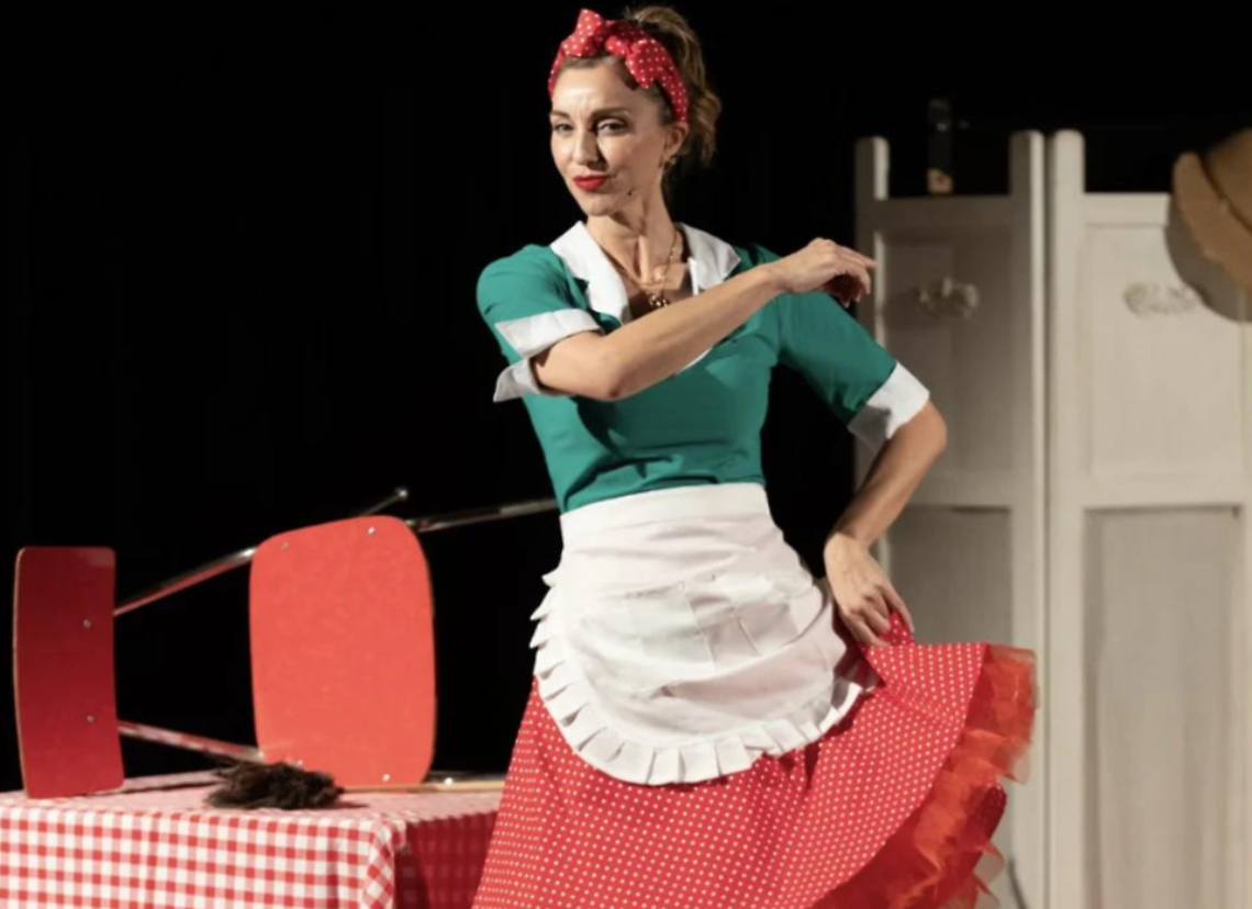 Manila Barbati in una foto di scena