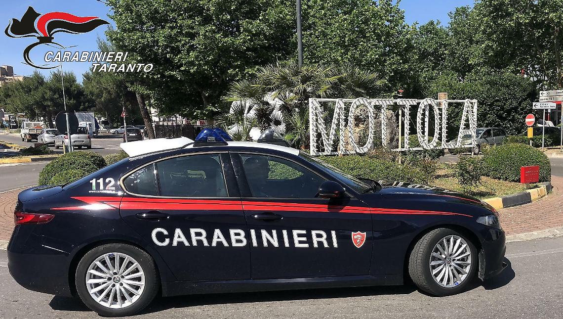 I carabinieri a Mottola
