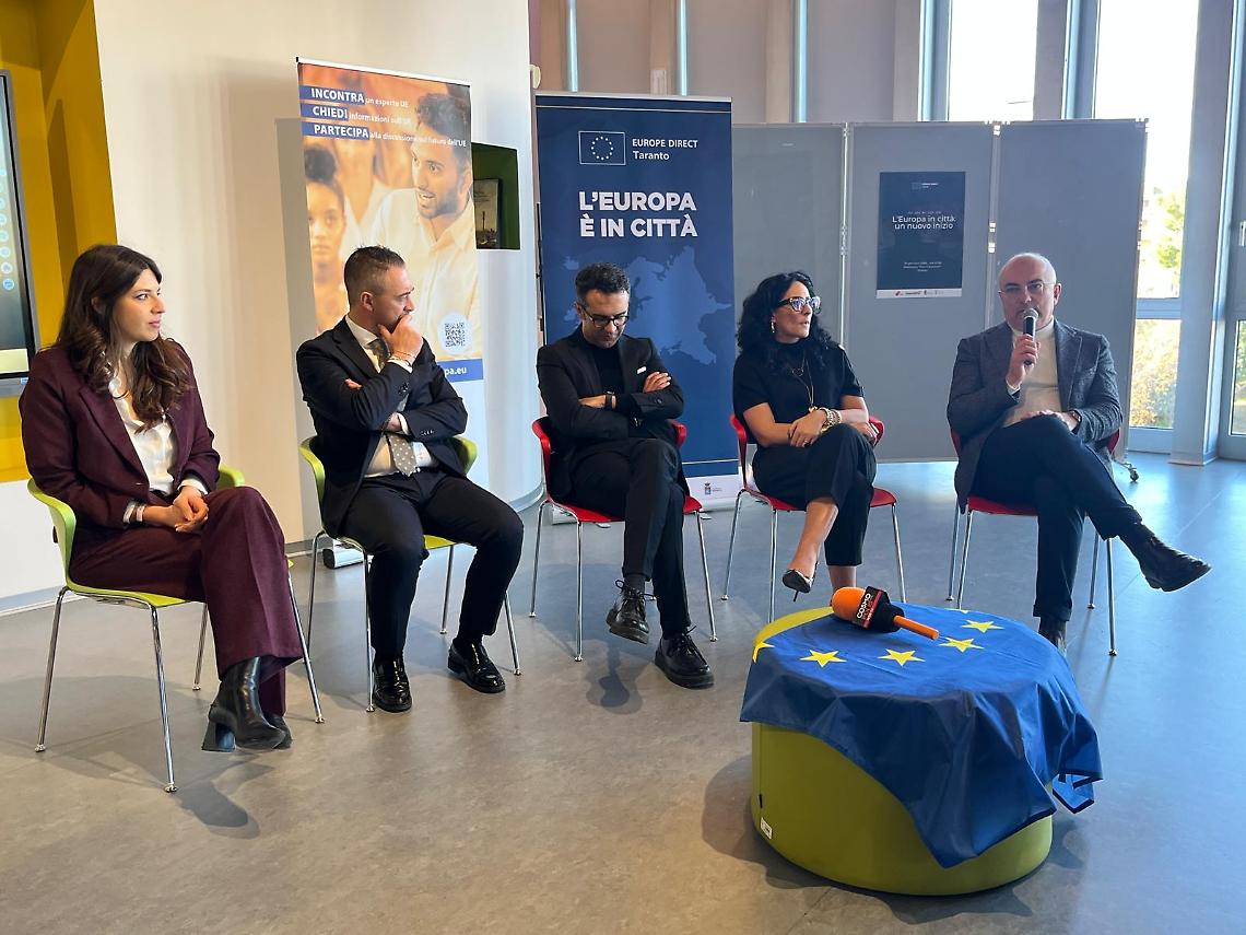 Europe Direct Taranto presenta il piano 2026&ndash;2030