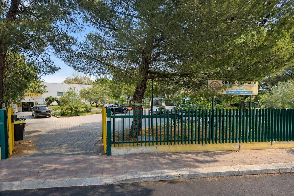 Il centro Porto Franco gestito dalla cooperativa Futura Dust