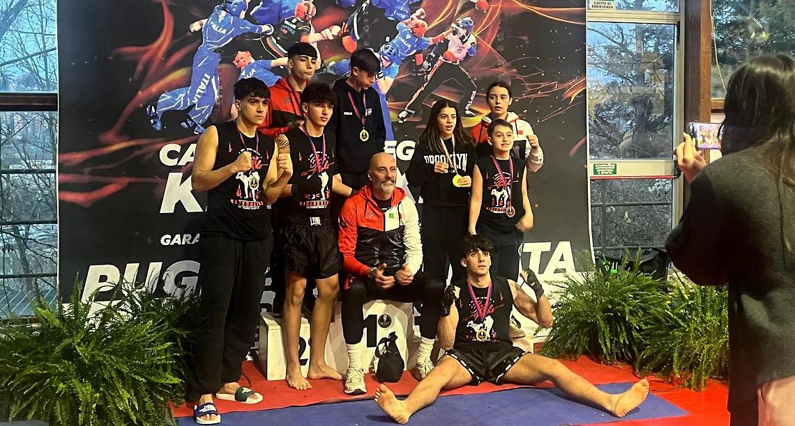 BTF San Giorgio Jonico protagonista alla fase regionale Federkombat