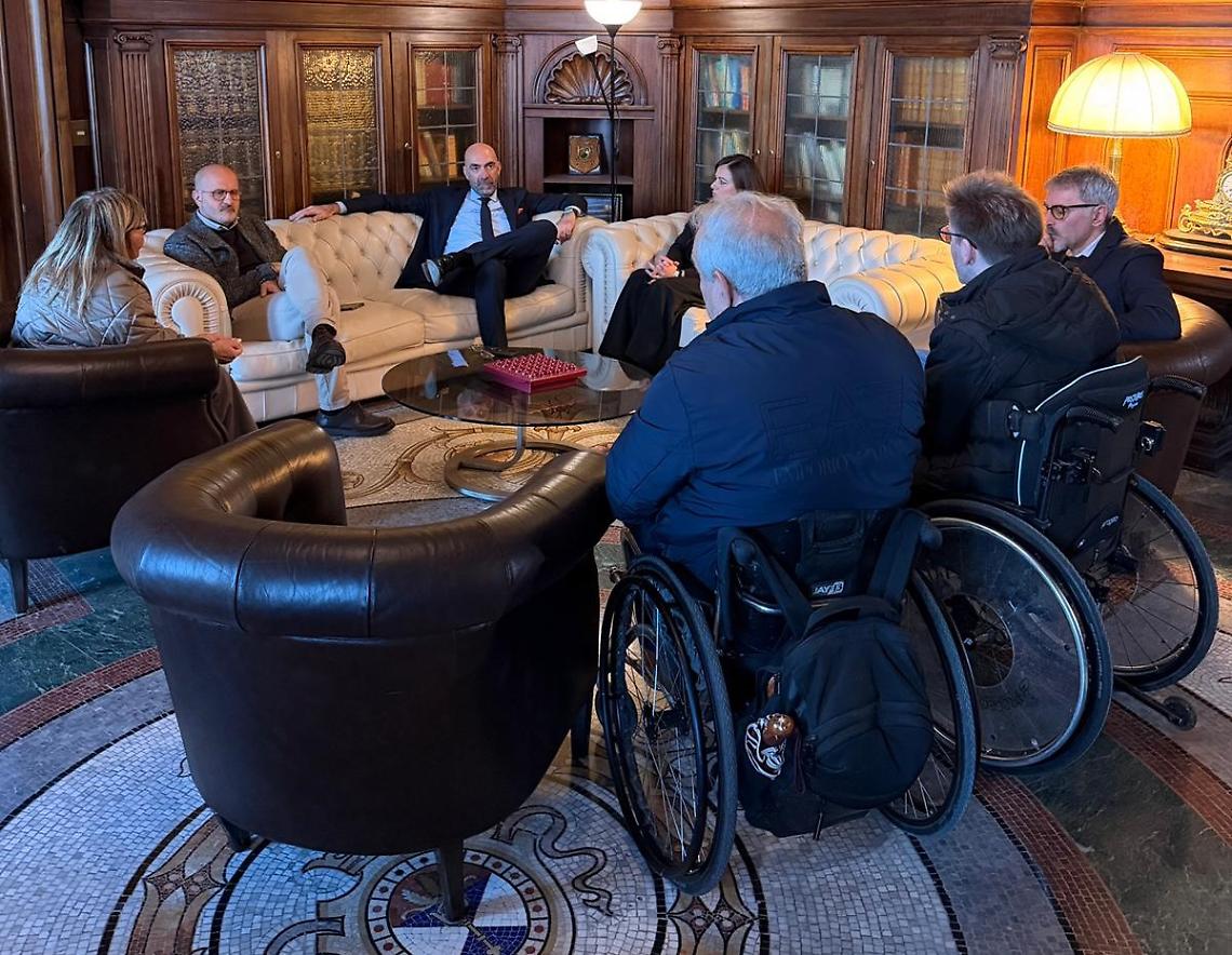 Mobilit&agrave; e diritto allo studio, Vito Leccese incontra lo studente con disabilit&agrave;