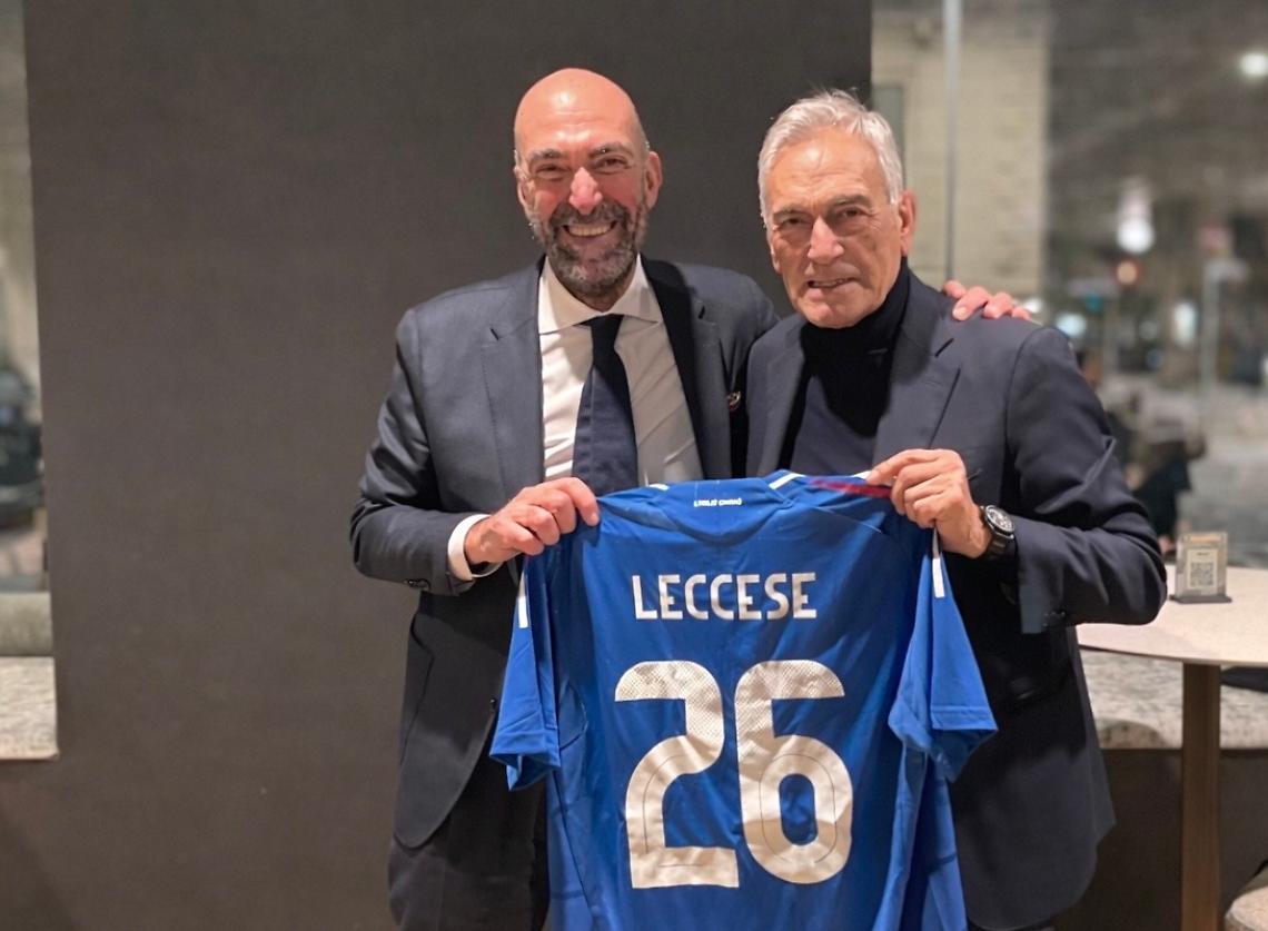 Vito Leccese e Gabriele Gravina