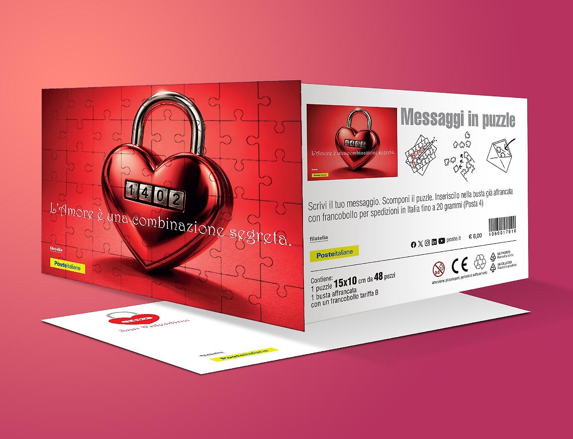 San Valentino, Poste lancia la cartolina filatelica dedicata agli innamorati