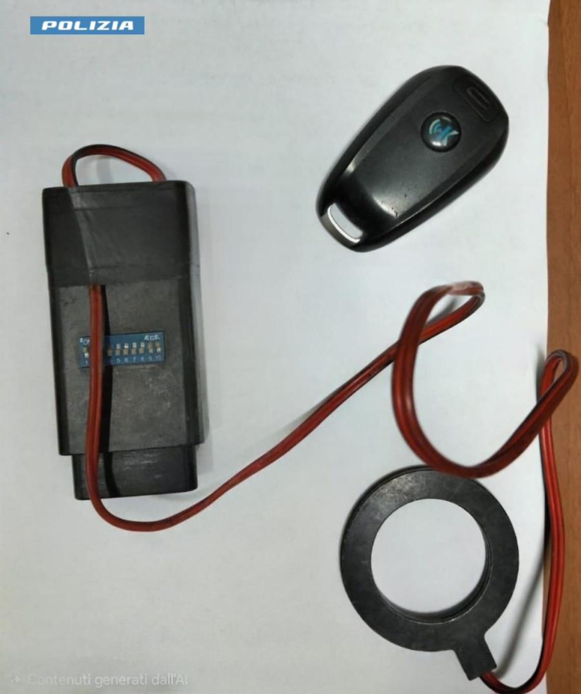 sequestrato un dispositivo per clonare chiavi elettroniche