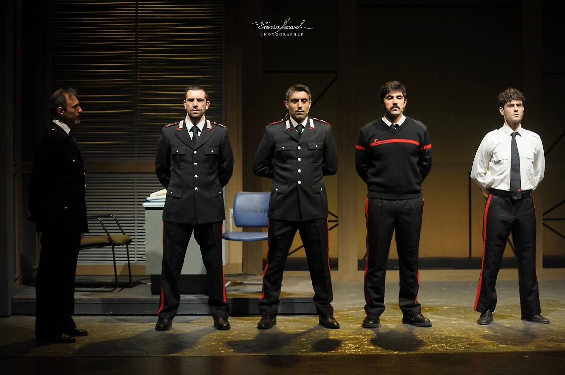 "Minchia Signor Tenente": foto di scena