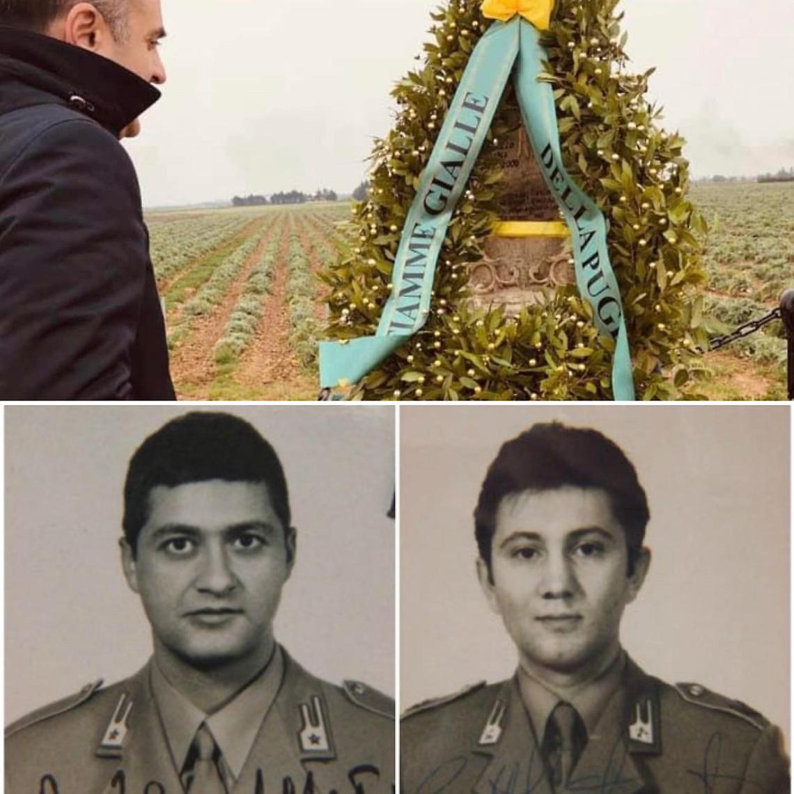 In alto l'on. Mauro D'Attis, sotto Alberto De Falco e Antonio Sottile