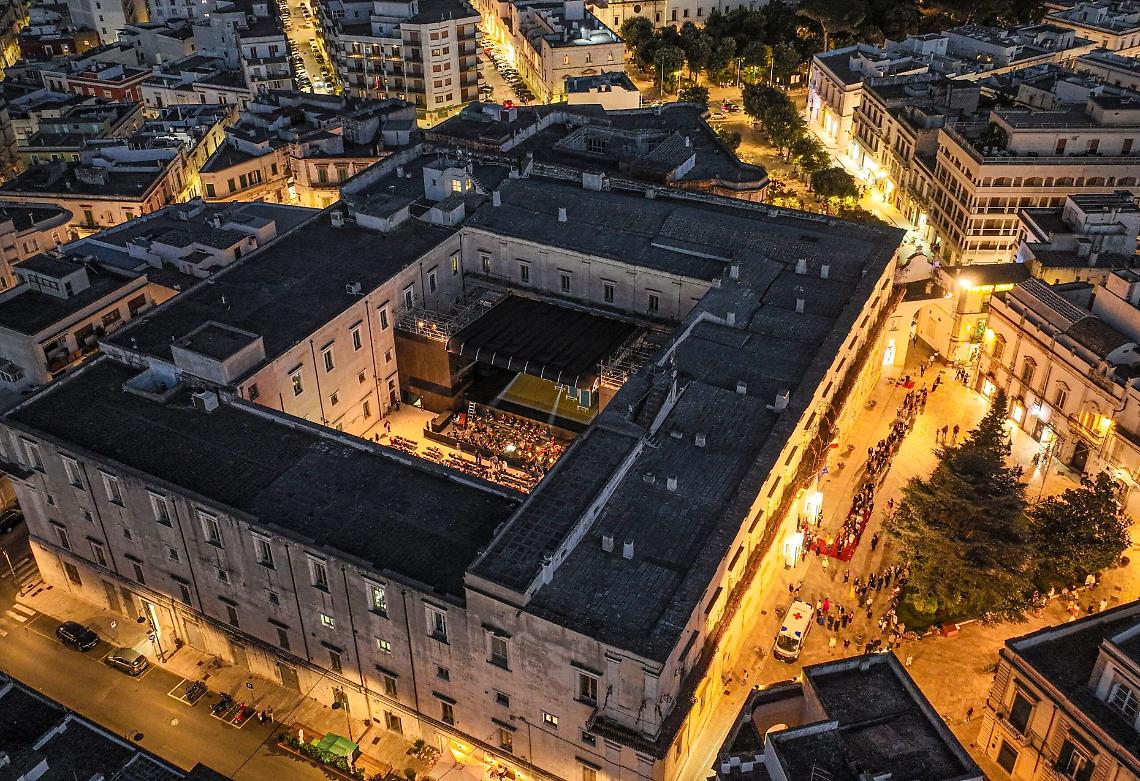 Il Palazzo Ducale di Martina Franca (foto ufficio stampa)