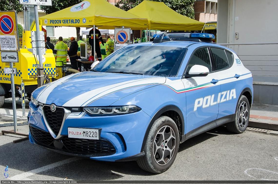 Le nuove auto della Polizia di Stato