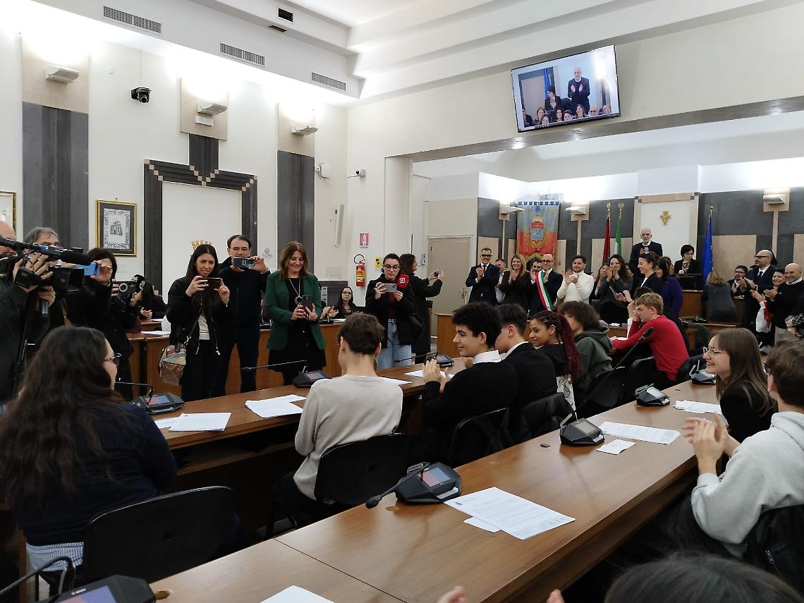 Eletto il Sindaco del Consiglio comunale dei Ragazzi di Taranto