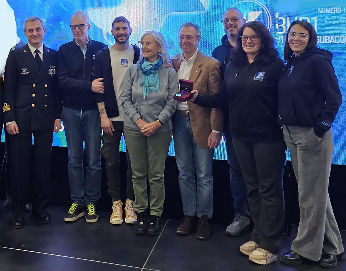 Alla Jonian Dolphin Conservation la Medaglia del Mare Enzo Maiorca