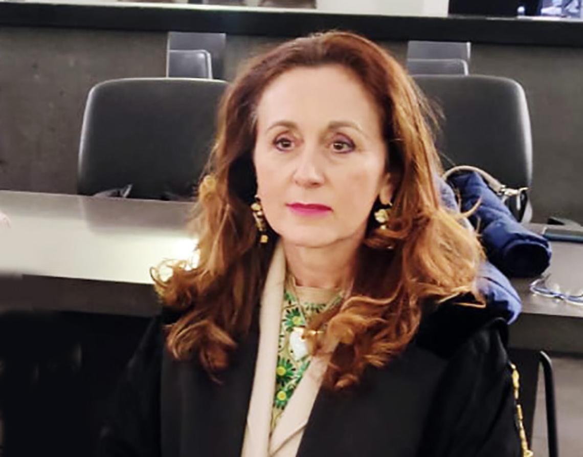 L'avvocato Maria Luigia Tritto in aula