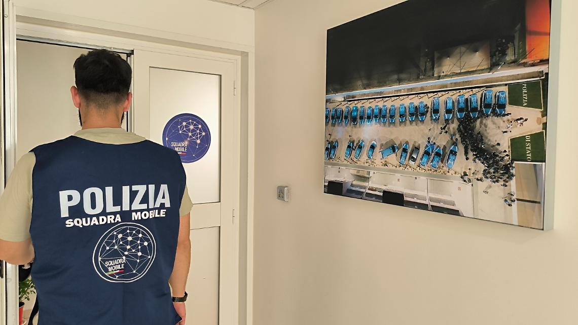 La Squadra Mobile della Questura Bat