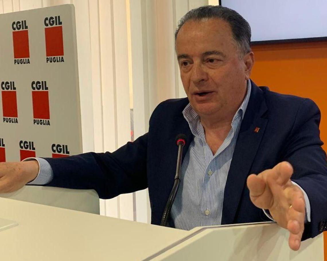 Michele Tassiello, segretario generale dello Spi Cgil Puglia