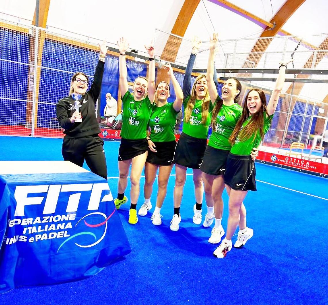 Winter Cup femminile, il Fabs Padel conquista la fase nazionale