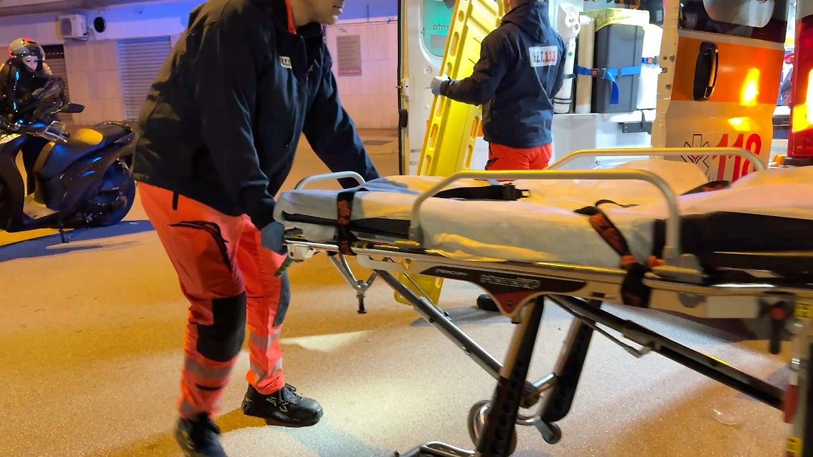 Scontro tra scooter all&rsquo;incrocio di Corso Italia - foto di Francesco Manfuso