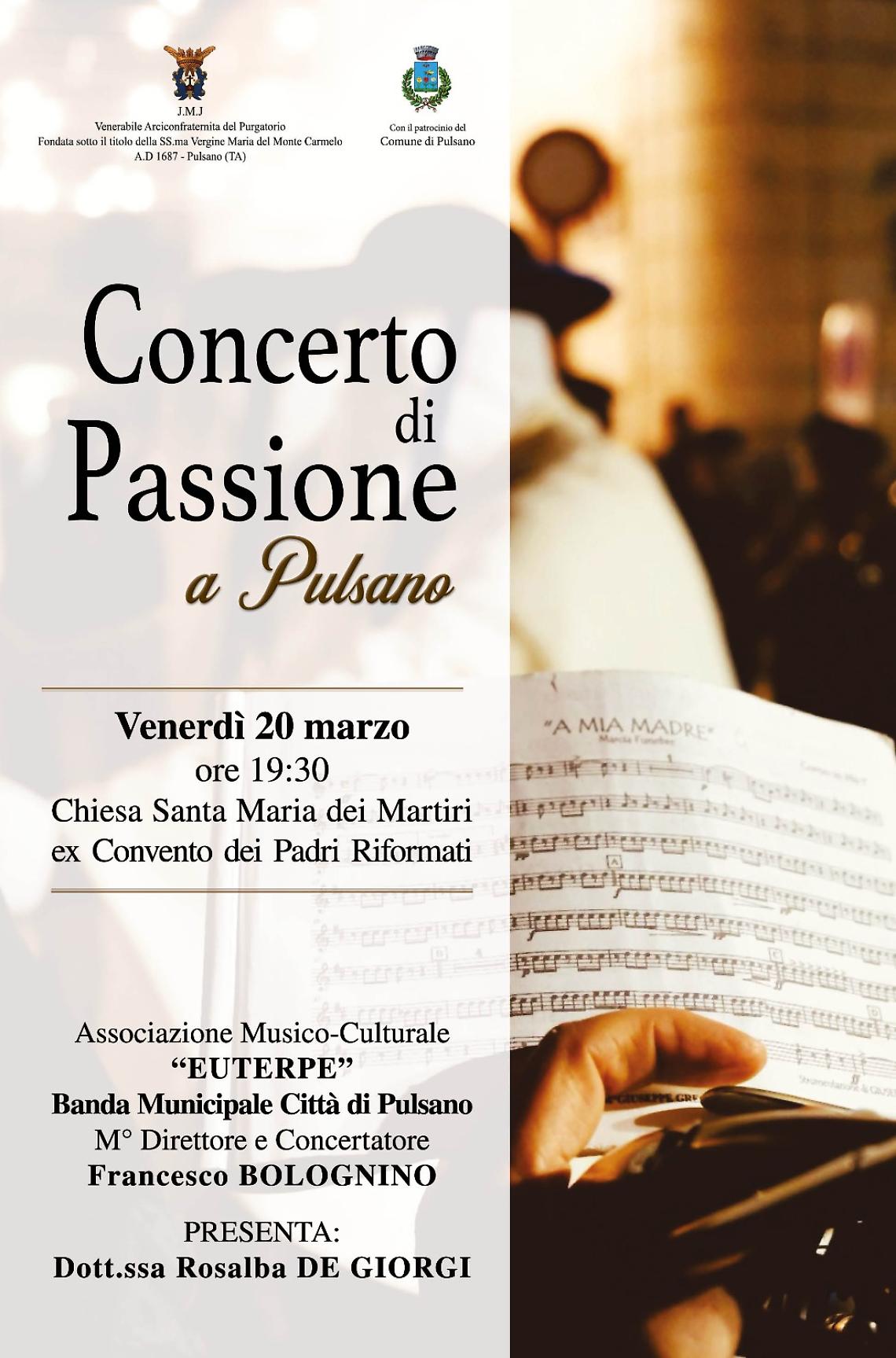Il Concerto di Passione a Pulsano