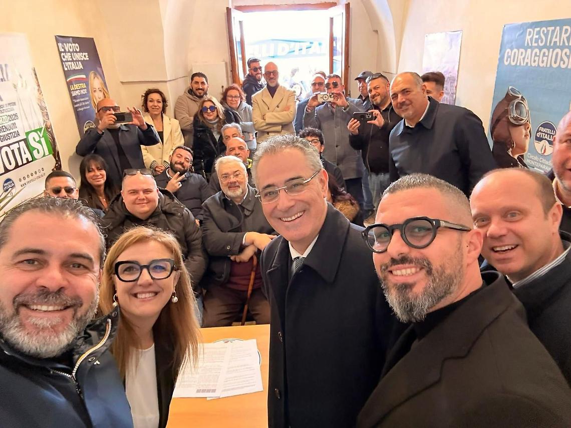 Monteparano, inaugurata la sede di Fratelli d&rsquo;Italia