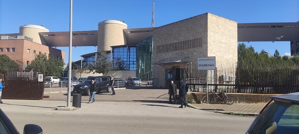 La sede della Corte d'Appello di Taranto