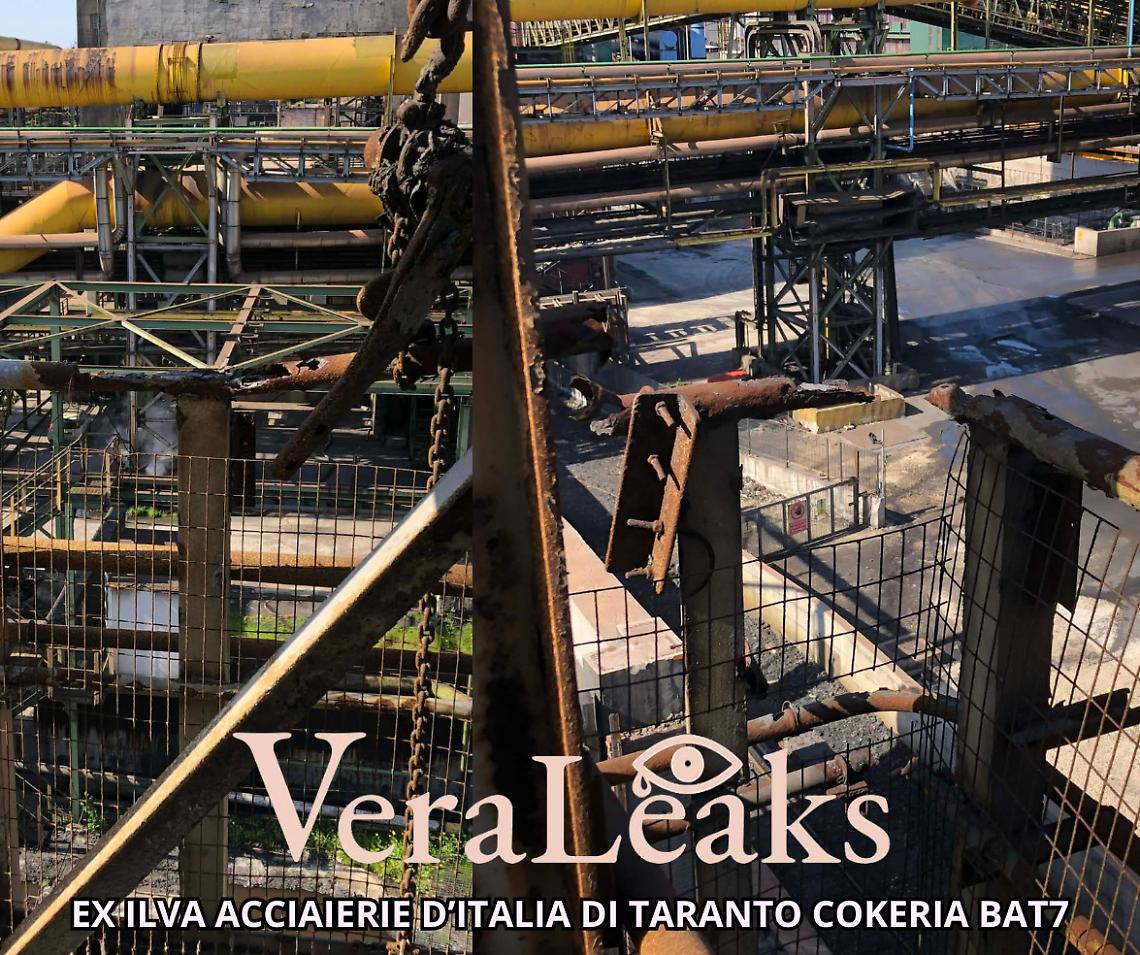 La cokeria dell'ex Ilva - foto di VeraLeaks