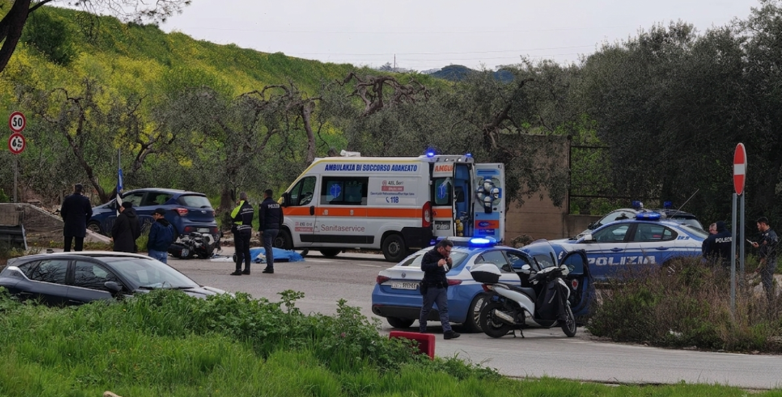 Tragedia sulla strada, muore un polizotto - foto di Bit Live Quotidiano online