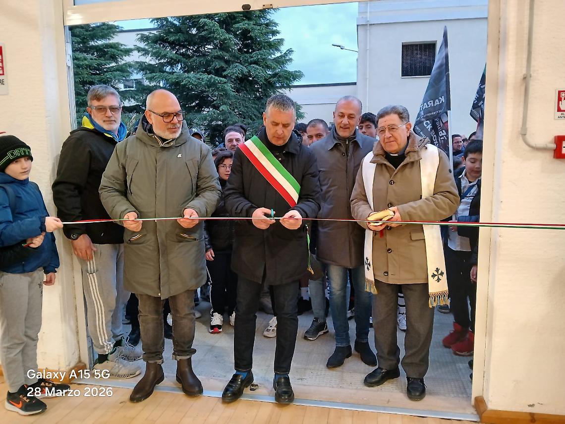 Trinitapoli, riapre il PalaMennea: struttura restituita alla citt&agrave; dopo la chiusura