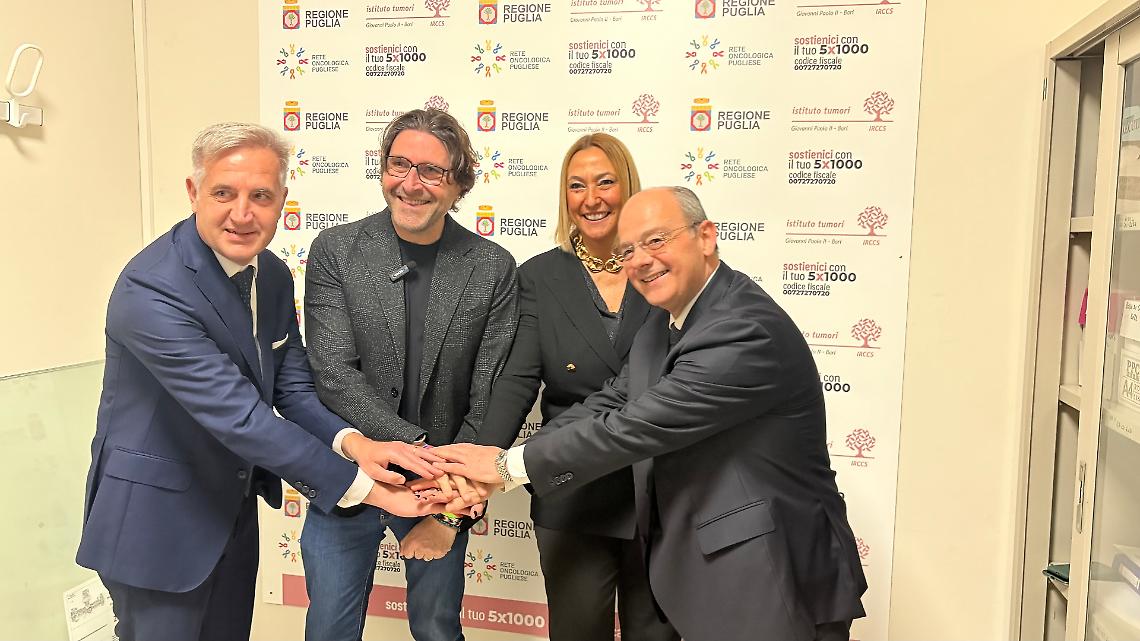 Accordo tra Istituto Tumori di Bari e Farmalabor