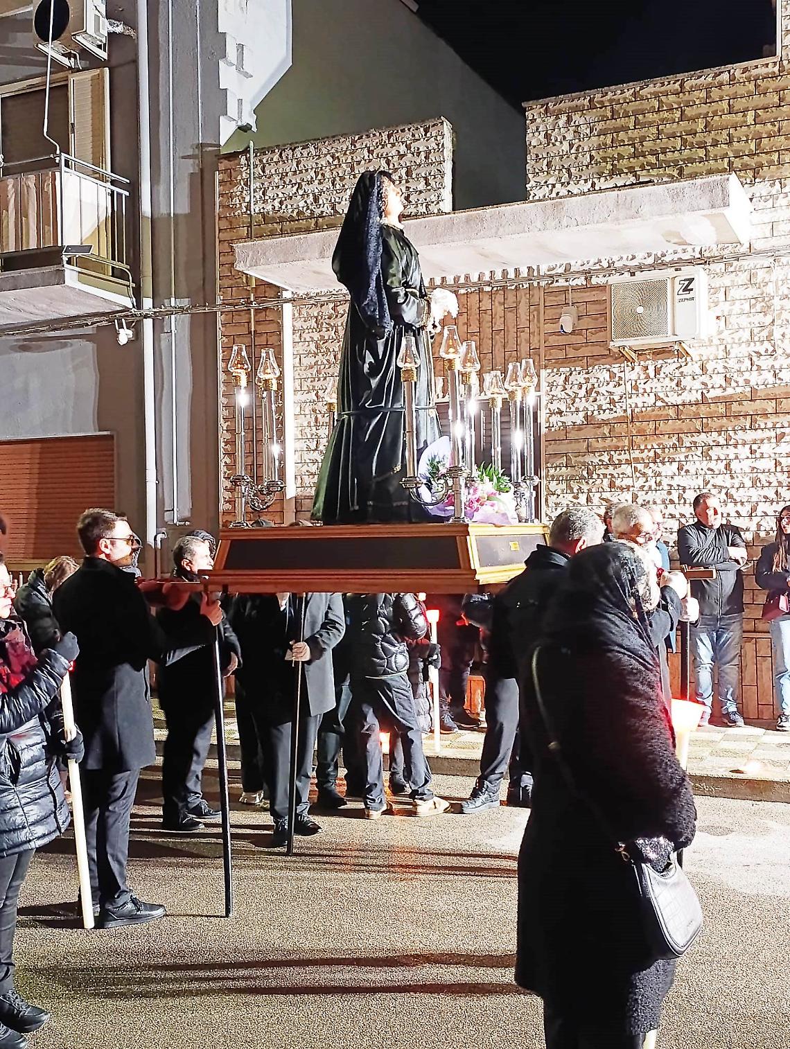 L'Addolorata a Carosino