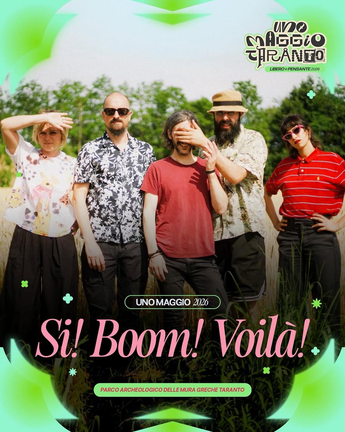  I S&igrave;! Boom! Voil&agrave;!