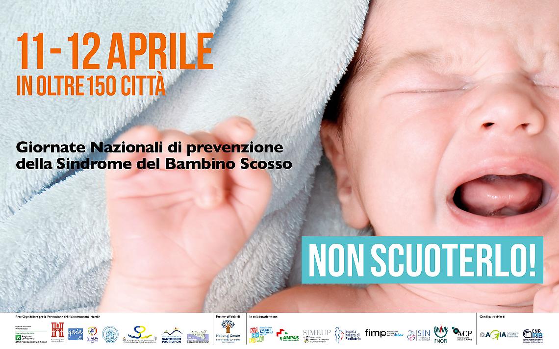 Taranto si illumina contro la sindrome del bambino scosso