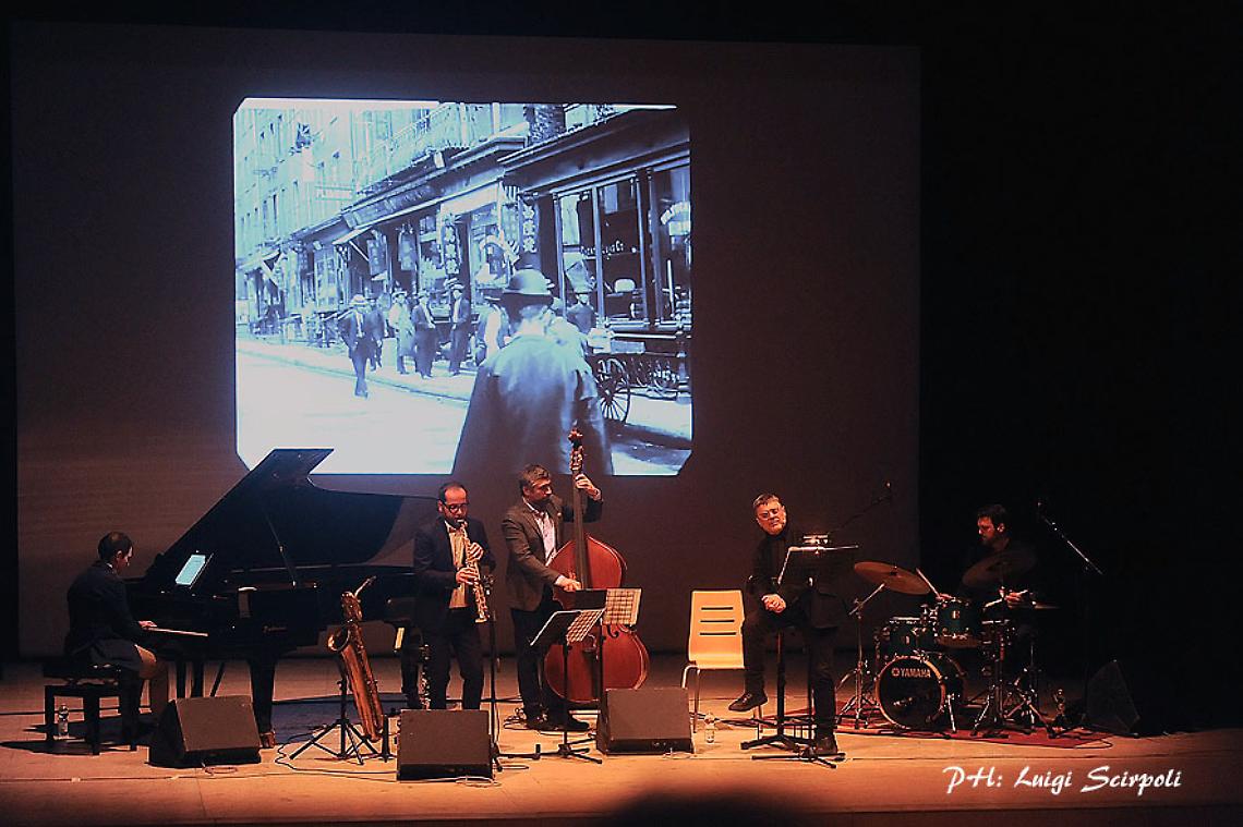 Un momento dello spettacolo