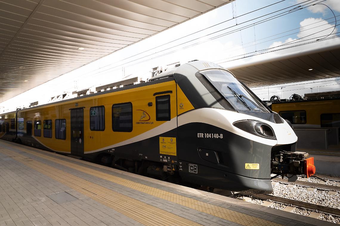 Un treno della Ferrotramviaria