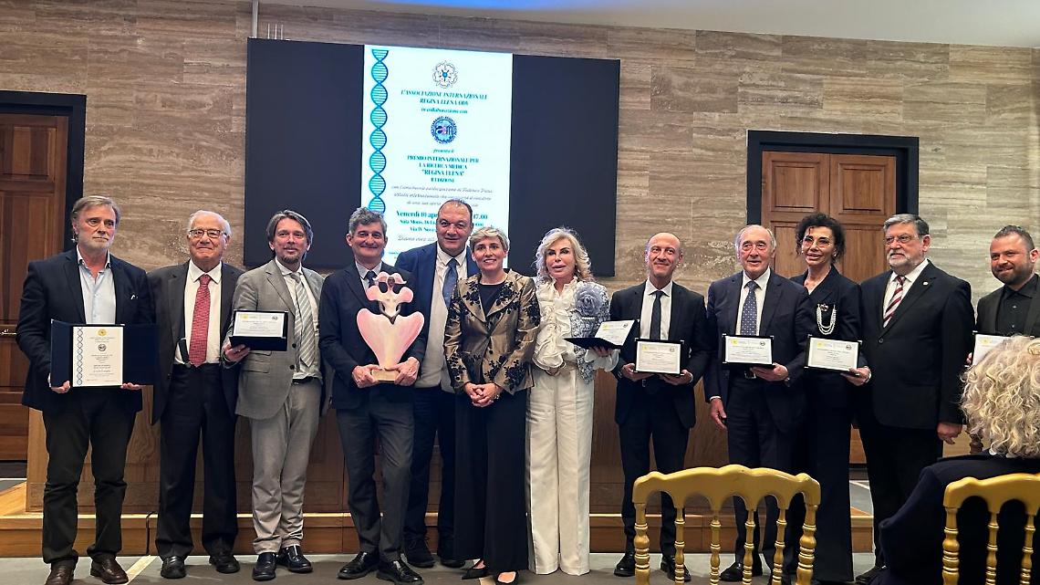 Premio Regina Elena al rettore Bellotti per la ricerca sulle malattie neurodegenerative