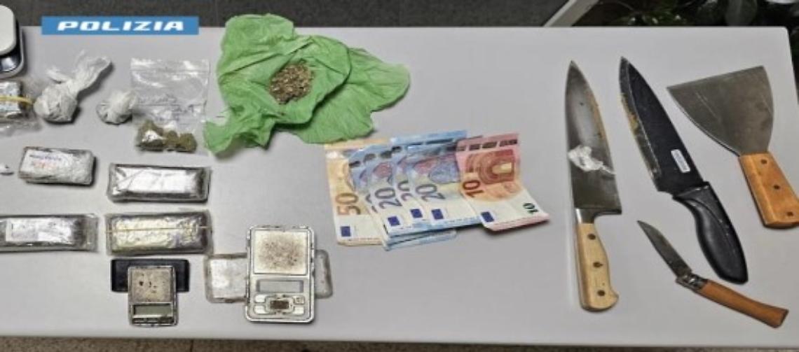 Droga e soldi sequestrati dalla Polizia a Brindisi
