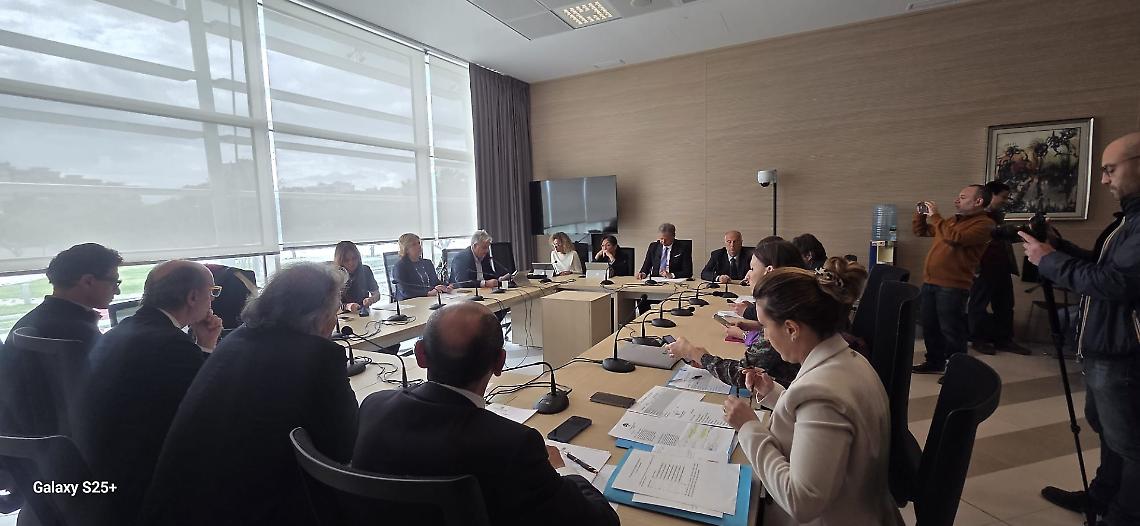 La riunione della Commissione regionale