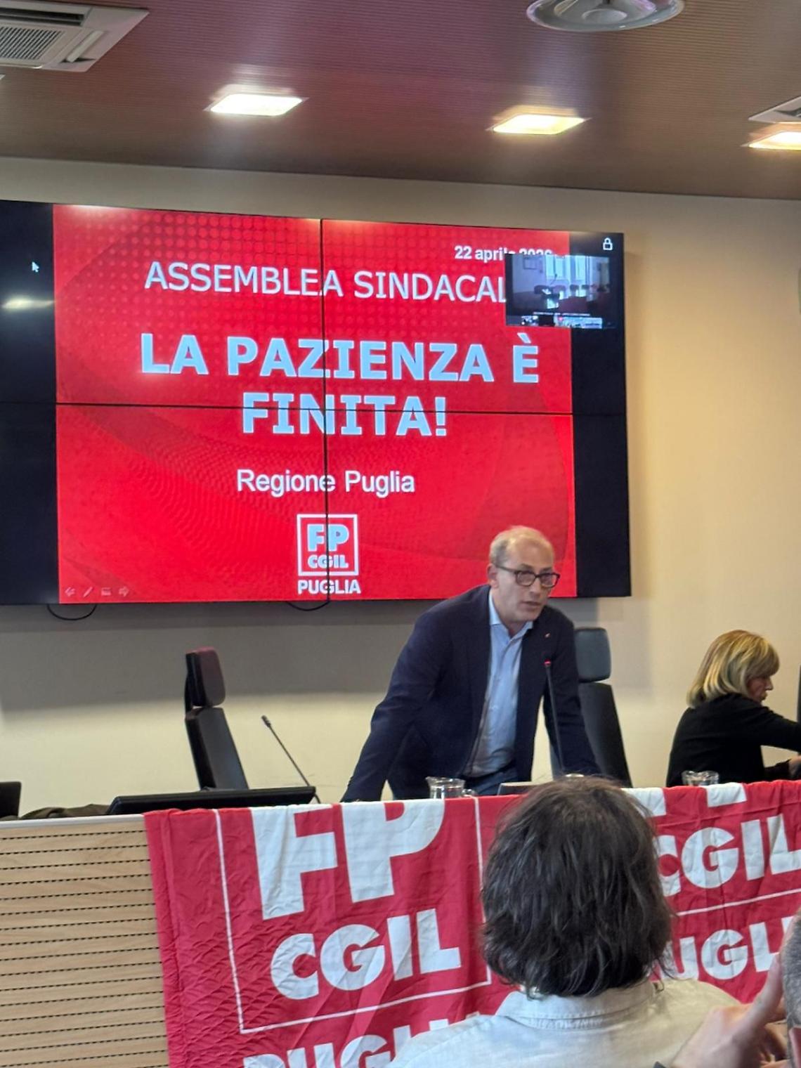 Antonello Barnab&agrave;, Segretario Fp Cgil Puglia