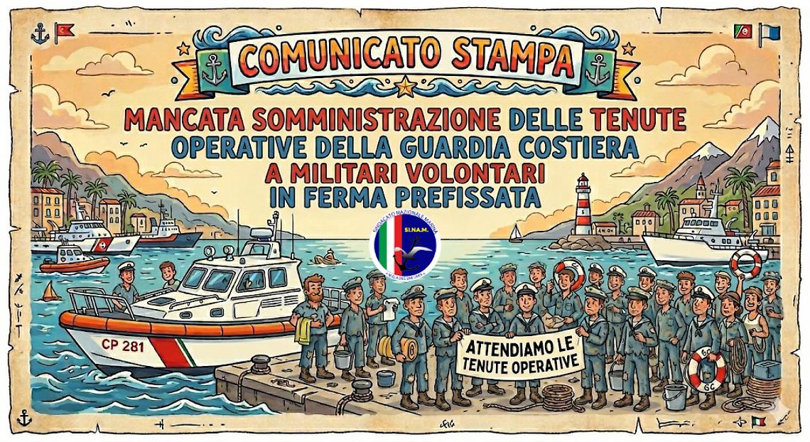 Guardia Costiera, il sindacato: &ldquo;Divise insufficienti per i volontari&rdquo;