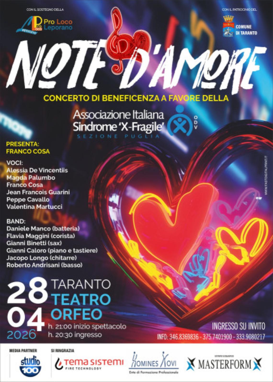 La locandina dell'evento