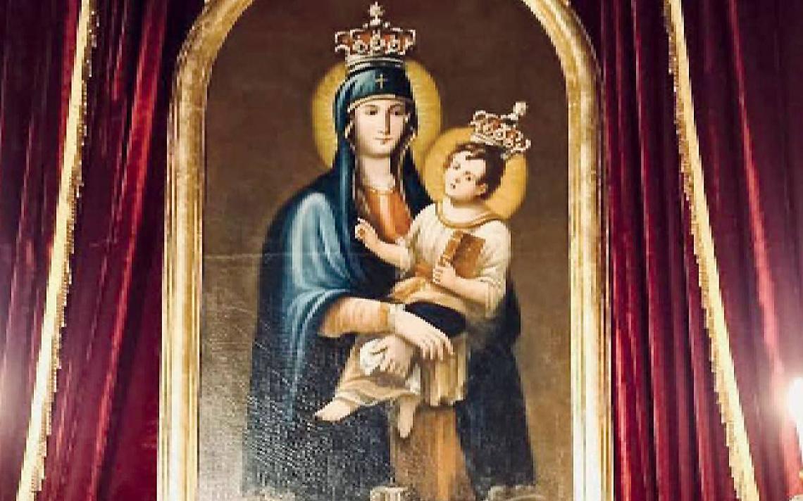 Al Borgo, la processione della Madonna della Salute
