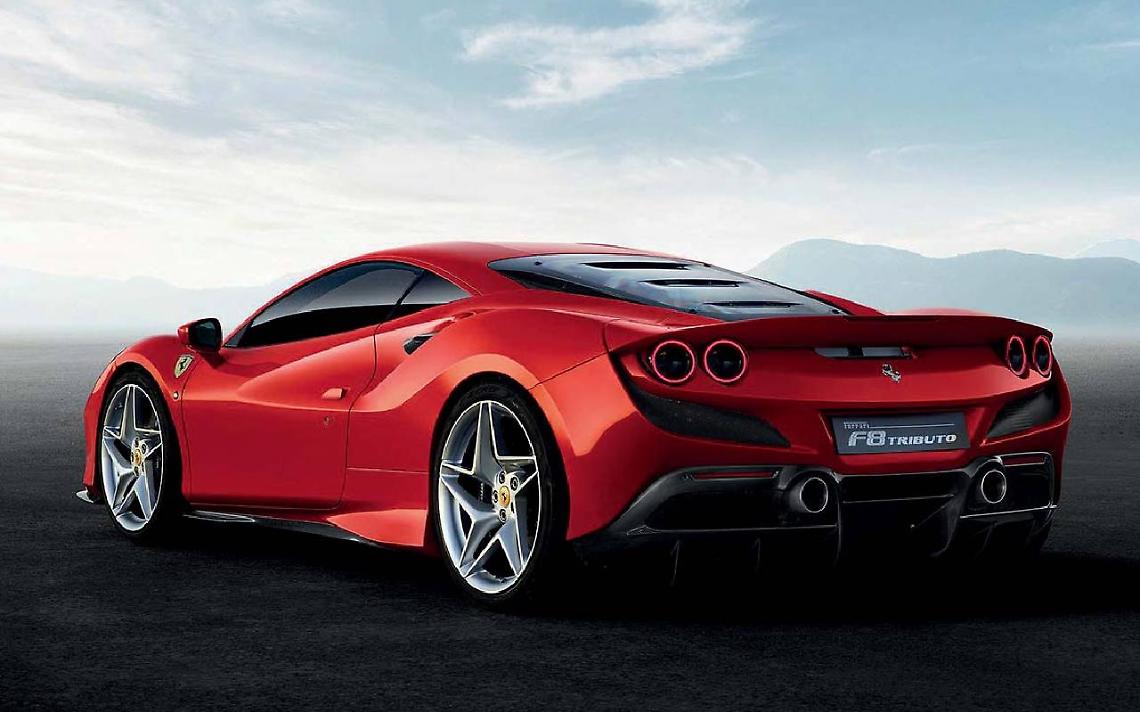 La Ferrari F8 Tributo sarà trasportata a bordo di nave Garibaldi
