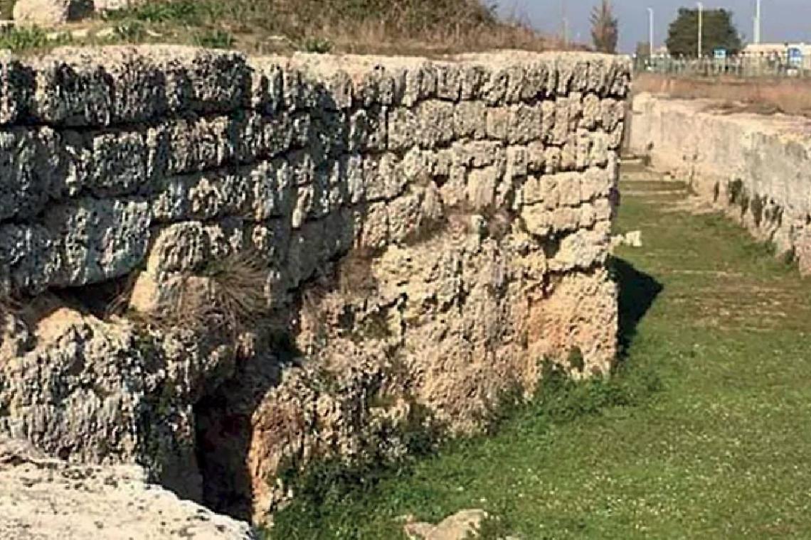 Le mura messapice di Manduria