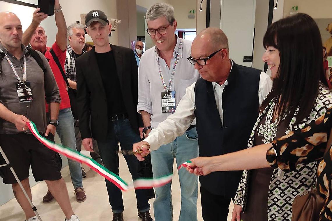 L’inaugurazione della mostra “Hipgnosis Studio_ Pink Floyd and Beyond” al museo MArTA di Taranto