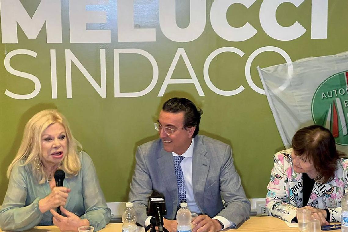 Sandra Milo a Taranto per sostenere Rinaldo Melucci