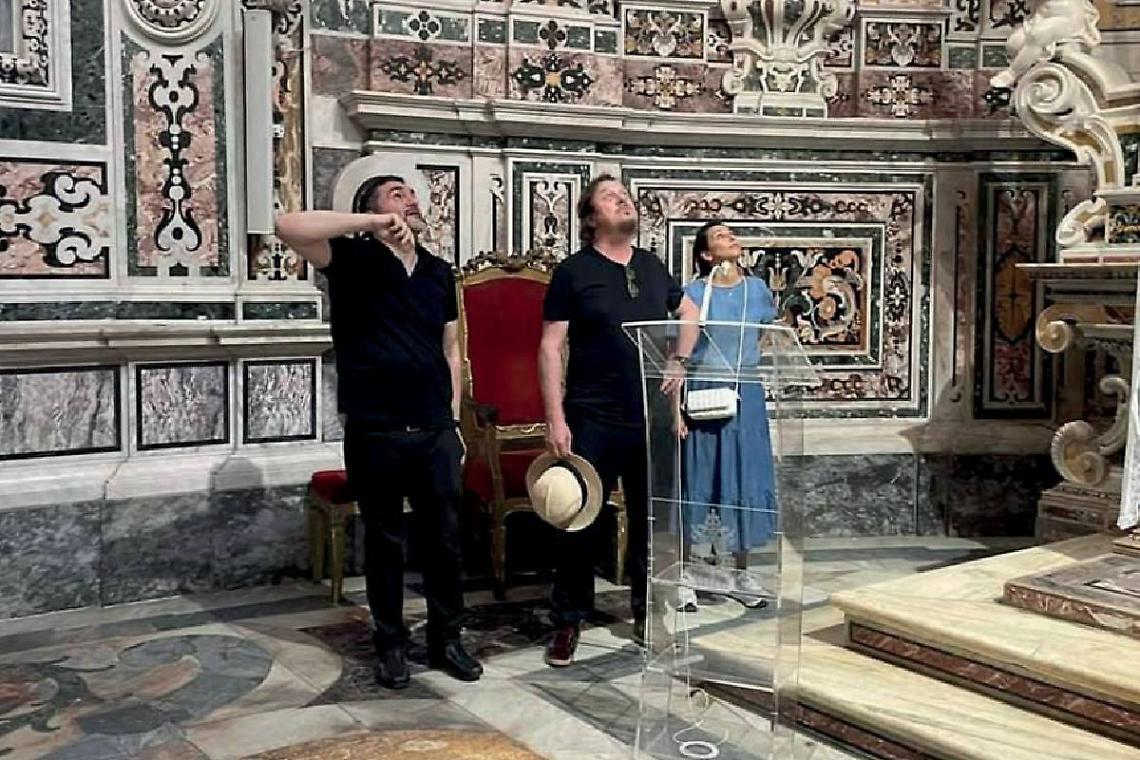 Zucchero nel duomo di Taranto