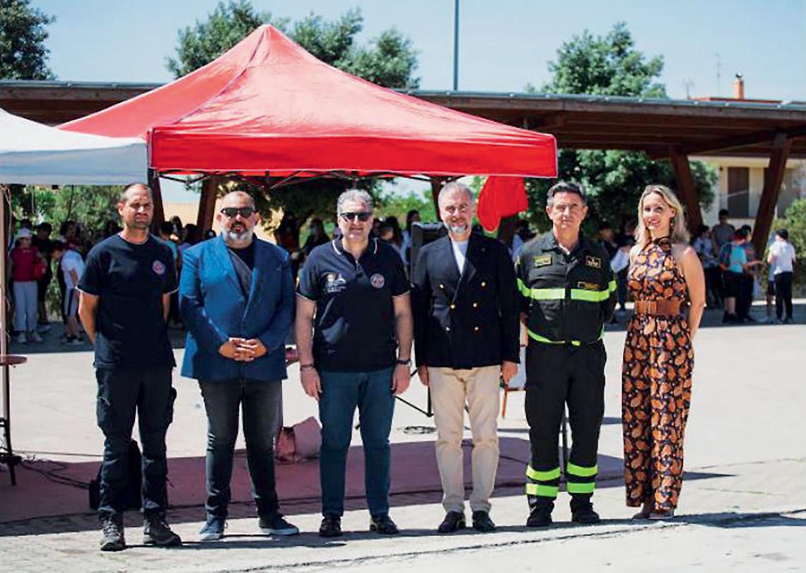 I partecipanti all’incontro sulla tutela dell’ambiente a Montemesola