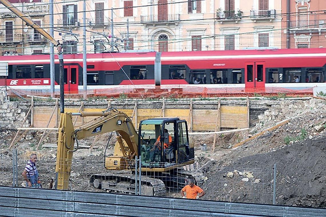 Il nodo ferroviario di Bari