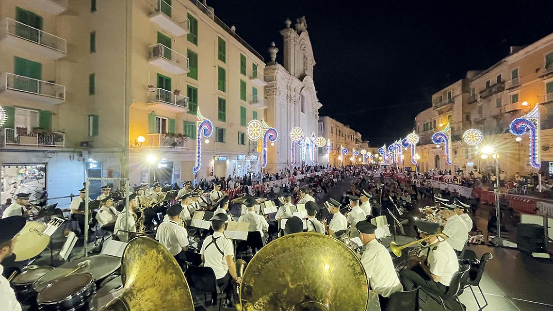 Concerto di una banda da giro
